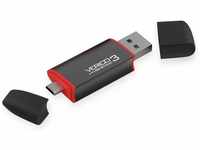 Verico VERICO USB3.0 Stick Hybrid OTG, 128 GB, schwarz USB-Stick