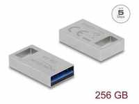 Delock 54006 - USB Stick, 256GB, silber/ vernickelt USB-Stick