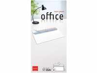 Elco Briefumschläge Office DIN lang+ weiß ohne Fenster 50 Stück