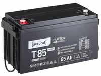 accurat Carbon Batterie 85Ah 12V AGM Blei Kohlenstoff Akku Batterie, (12 V V)