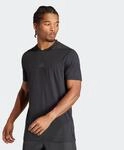 T-Shirt ADIDAS PERFORMANCE "D4T TEE", Herren, Gr. L, schwarz, Obermaterial: 81%