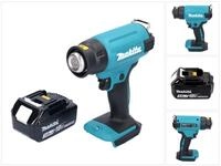 Makita Hei&szlig;luftgebl&auml;se DHG 180 F1 Akku Hei&szlig;luftgebl&auml;se 18 V 550 &deg;C + 1x Akku 3,0