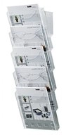 HELIT Zeitungsst&auml;nder helit H6103102 Wandprospekthalter the grid wall