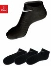 Nike Sneakersocken SX7678-010 (3-Paar) mit Mittelfu&szlig;gummi