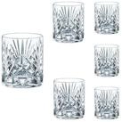 Nachtmann Whiskyglas Palais Whiskytumbler 304 ml 6er Set, 6-tlg., Glas