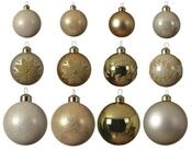 MARELIDA Weihnachtsbaumkugel Christbaumkugel Weihnachtskugel Glas 3 Gr&ouml;&szlig;en
