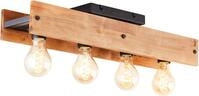 Brilliant Deckenleuchte Calandra, ohne Leuchtmittel, E27, Metall/Holz,...