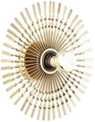 Brilliant Wandleuchte Mendoza, ohne Leuchtmittel, Wandleuchte 33cm gold