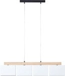 Brilliant Pendelleuchte Rayan, ohne Leuchtmittel, Stoffschirme, H 113 cm, B 95...