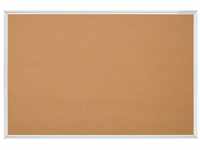 magnetoplan® Hängevitrine Design-Pinboard Korktafel SP -(B)120x(H)90cm - Braun