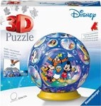 Ravensburger Puzzleball Disney Charaktere, 72 Puzzleteile, Made in Europe