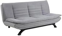 ACTONA GROUP Schlafsofa FAITH, B 196 cm x T 98 cm, Hellgrau, Microfaser,