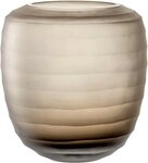 LEONARDO Tischvase Dekovase BELLAGIO (1 St), aus Glas, beige, handgefertigt