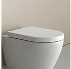 Bernstein WC-Sitz U1002, WC-Sitz Universell Softclose Wei&szlig; gl&auml;nzend Standard-Ma&szlig;
