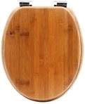 VEROSAN WC-Sitz BAMBUS, mit Absenkautomatik, Toilettensitz, WC Deckel,