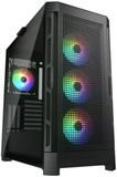 Cougar Gaming-Geh&auml;use DUOFACE PRO BK, Midi-Tower, USB/Audio, ATX, schwarz, 4 L&uuml;fter