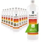 H&ouml;fer Chemie GmbH Bioethanol 60x 1 L FLAMBIOL&reg; Bioethanol 96,6% Premium f&uuml;r