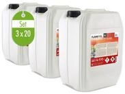 H&ouml;fer Chemie GmbH Bioethanol 3x 20 L FLAMBIOL&reg; Bioethanol 100% Hochrein, 60 l,