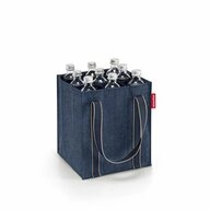 REISENTHEL&reg; Aufbewahrungskorb bottlebag Herringbone Dark Blue