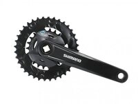 Shimano Fahrradkurbel SHIMANO Kurbelgarnitur FC-M315-B2 Kurbelgarnitur - 7-fach,
