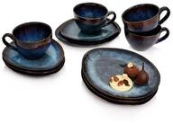 S&Auml;NGER Kaffeeservice Tokio Kaffeetassen Set (12-tlg), 4 Personen, Steingut,...