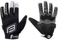 FORCE Fahrradhandschuhe Handschuhe FORCE MTB AUTONOMY schwarz +15 &deg;C und dar&uuml;ber