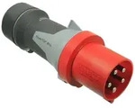 as - Schwabe Steckdose AS Schwabe 61423 CEE Stecker 63 A 400 V 1 St. rot