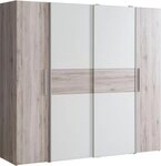 FORTE Kleiderschrank Kalixtus, Made in Europe (B/H/T ca. 200x190x60 cm, 2