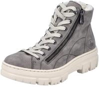 Rieker Winterboots Plateauboots, Schn&uuml;rboots mit Rei&szlig;verschluss an der Au&szlig;enseite