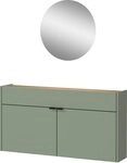 GERMANIA Garderoben-Set Ameca, (Set, 2-St), Mehrzweckschrank und Spiegel,...