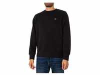 Gant Sweatshirt REG SHIELD C-NECK SWEAT mit Logostickerei auf der Brust, schwarz