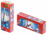 Smoby Outdoor-Spielzeug Tretroller 2 Rad Roller mit Bremse klappbar Super Mario