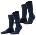 Esprit Socken Basic Easy 2-Pack Socken (2-Paar) mit druckfreiem Komfortbund