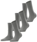 FALKE Socken Family 3-Pack Socken mit weicher Baumwolle (3-Paar) mit weicher