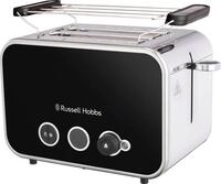 RUSSELL HOBBS Toaster Distinctions Schwarz 26430-56, 2 kurze Schlitze, f&uuml;r 2