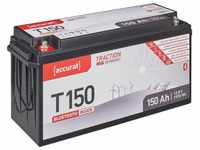accurat Accurat Traction T150 LFP BT 12V Lithium Versorgungsbatterie 150Ah...