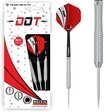 BULL'S Dartpfeil Dot D2 Dartpfeile 90% Tungsten Darts-Set Profi, unisex neutral