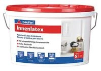 baufan&reg; Latexfarbe Innenlatex 2,5 - 5 l matt wei&szlig; Innenanstrich Wandfarbe,