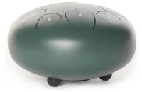 FAME Steel Tongue Drum,Steel Tongue Drum 8&ldquo; Green Handgefertigte...