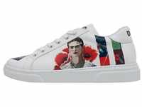 DOGO Viva la Vida Frida Kahlo Sneaker Vegan, weiß
