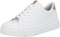 Rieker Plateausneaker mit metallicfarbenen Akzenten, Freizeitschuh, Halbschuh,