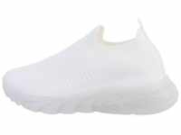 Ital-Design Damen Low-Top Freizeit Sneaker (79359466) Flach Sneakers Low in Weiß