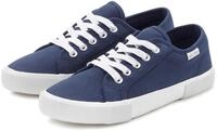 Sneaker LASCANA, Damen, Gr. 35, blau (marine), Obermaterial: 100% Textilmaterial.