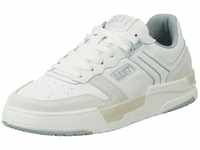 Gant Sneaker Leder Sneaker silberfarben|weiß