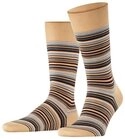 FALKE Socken Microblock Socken mit hochwertiger Fil d&acute;Ecosse (1-Paar) mit