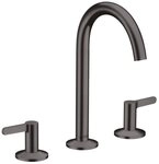 hansgrohe Waschtischarmatur Axor One 170 3-Loch mit Push-Open Ablaufgarnitur