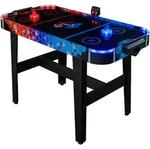 Carromco Air-Hockeytisch Fire vs. Ice mit LED-Pucks & Pusher, Torz&auml;hler, f&uuml;r Kinder