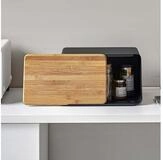 Yamazaki Brotkasten Tower Brotschrank Brotbox Kasten f&uuml;r Brot Aufbewahrung,...