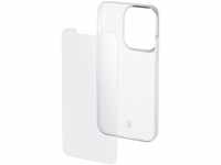 Cellularline Handyhülle Starter Kit Case+Glass für iPhone 13 Pro