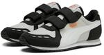 Sneaker PUMA "CABANA RACER SL 20 V PS", M&auml;dchen, Gr. 28, schwarz (ash gray, puma